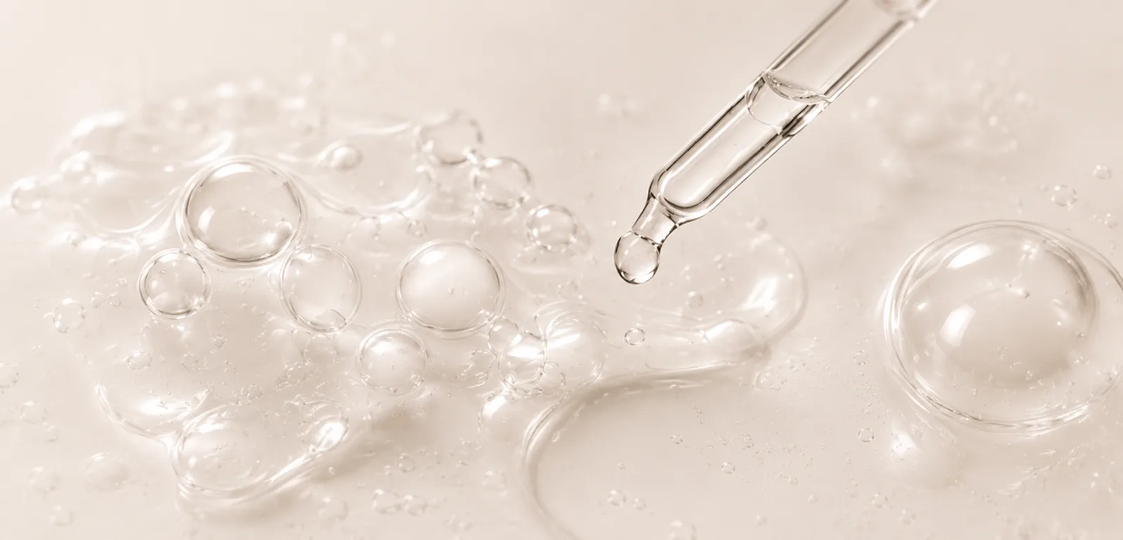 Sérum et pipette